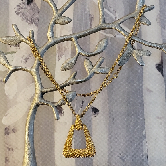 Sarah Coventry Golden Sunset Vintage 70s Gold-tone Necklace - Picture 7 of 16